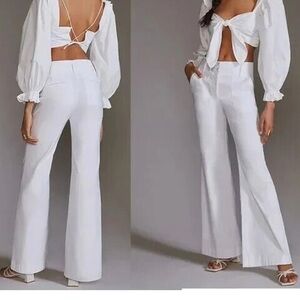 The Naomi by Mauve Pants - White Sz 12